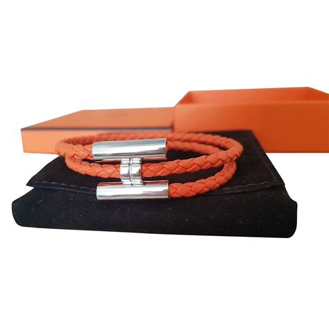 bracelet hermès orange homme|hermès bracelet homme luxe.